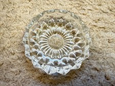Vintage French Glass Ashtray