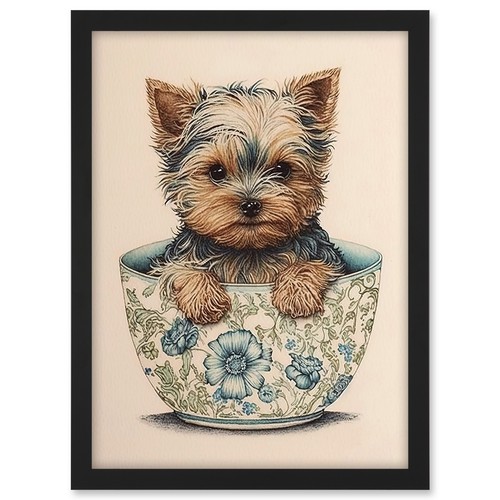 Cute teacup yorkshire - cute, terrier
