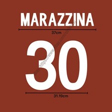 2002 AS Roma Home Name Set –