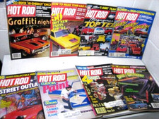 Hot Rod magazine lot of 8, 1984 to 89