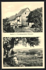 Postcard Hommerich, inn and