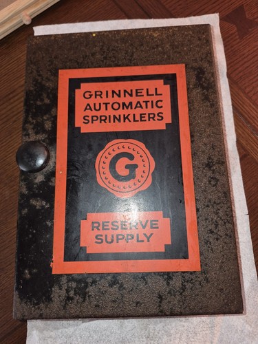 Vintage grinnell sprinkler - vintage,