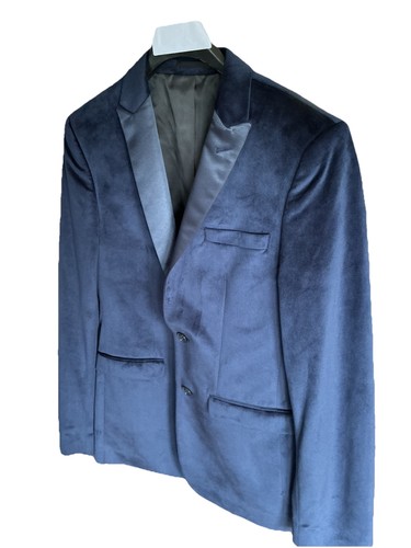 Men teenage blue - teenage, velvet