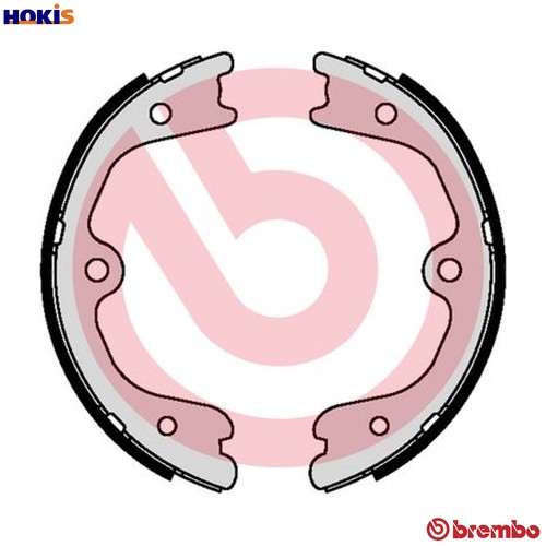 Brake shoe set parking - brake, s