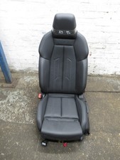 2025 AUDI A3 SPORTBACK MHEV S-LINE 35 8Y 1.5 TFSI MK4 FRONT LEFT LEATHER SEAT