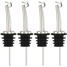 4 Pcs Stainless Steel Oil