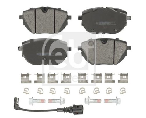 Front disc brake pad set - disc,