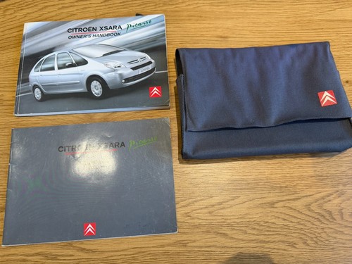 Citroen picasso owners manual - citroen,