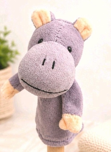 Vintage jellycat hippo finger - vintage,
