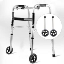 2Pcs Walker Wheels Adjustable