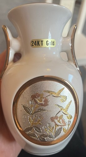 Japanese chokin art vase - chokin,
