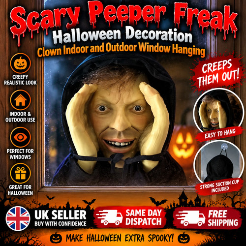 Scary peeper freak - scary,