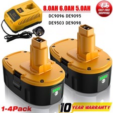 0ah for dewalt 18v battery - 8.0ah,