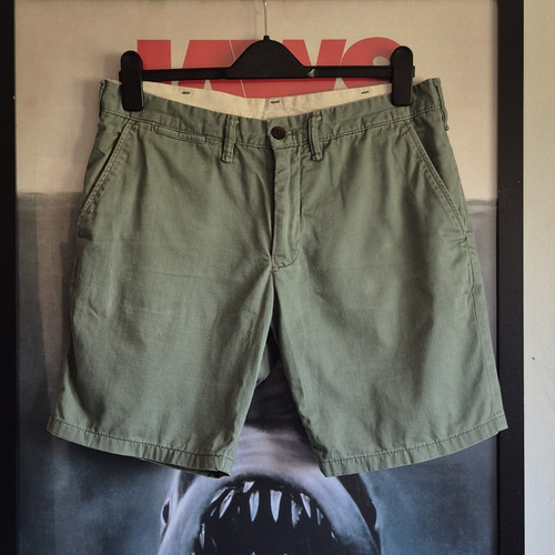 Zara men green chino shorts - chino,