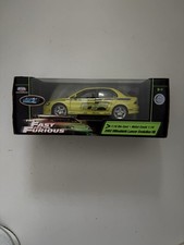 Fast And the Furious 2002 Mitsubishi Lancer Evolution 1:18 Scale Die cast Model
