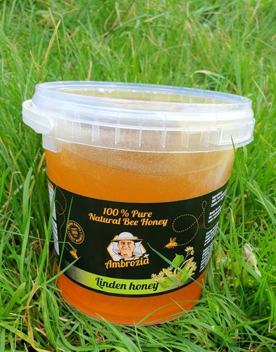 100 puŕe linden honey - 100%puŔe,