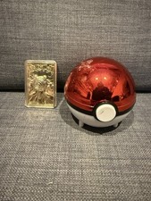 1999 Pokémon Poliwhirl 23 Karat Gold Plated Burger King Trading Card TCG