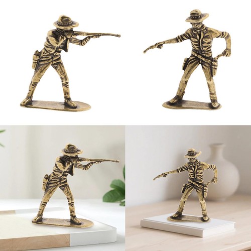 Western cowboy statue - cowboy,
