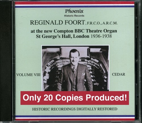 Reginald foort volume 8 - foort,