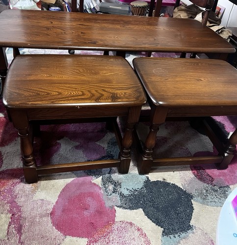 Ercol rectangular wooden - ercol,