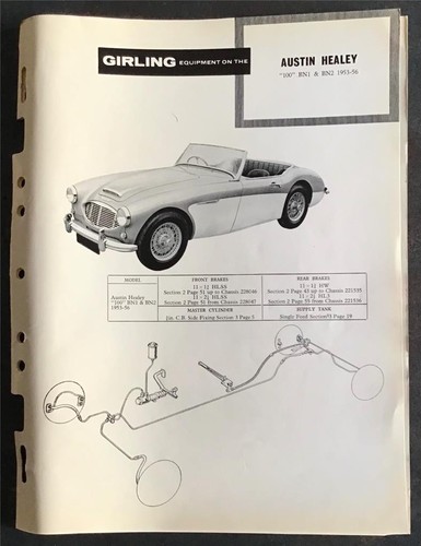 Austin healey 100 bn1 bn2 - 100,