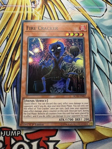 Yugioh fire cracker - yugioh!, super