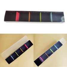Black 5 Macaron Box with Rainbow Insert and Clear Sleeve - Luxury Premium Bake