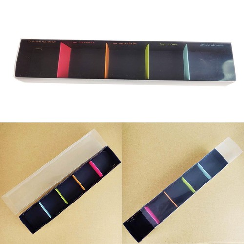Black macaron box - 5,