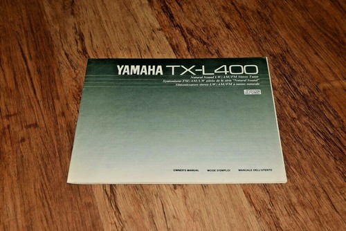 Yamaha l400 400 fm - yamaha, tx-l400