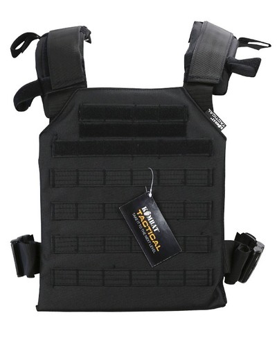 Spartan plate carrier black - plate,