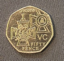 VERY RARE 2006 Victoria Cross 50p Coin VC Fifty Pence FREE POST