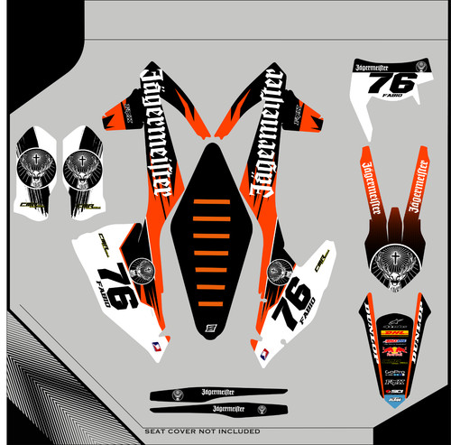 Graphics stickers for ktm exc - stickers,