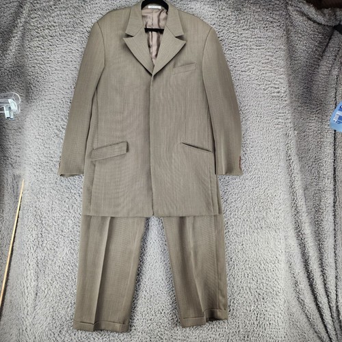 Falcone piece suit mens 42l - suit,
