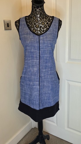Next blue black linen - next, uk