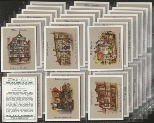 Wills full set old inns - old,