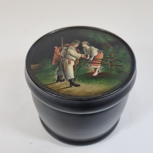 Antique 19thc russian papier - antique,