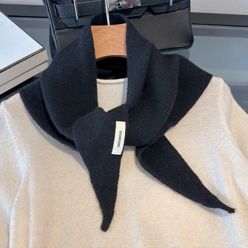 Women winter knitted triangle - women,