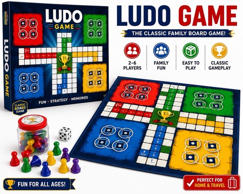 Ludo game classic family - ludo, –