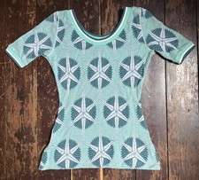 VTG 90s ARMAND BASI Knit Green