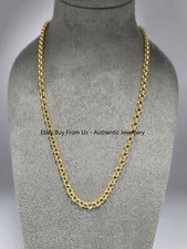 Unisex Round Belcher Chain 30