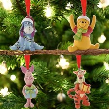 Disney Christmas Baubles Winnie the Pooh Hanging Decorations Home Decor NG