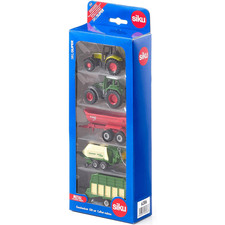 Siku 6286 5 Agricultural Vehicles Tractor & Trailer Gift Set Toy Models