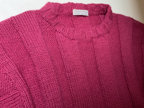 Fuchsia pink chunky pure - pink,