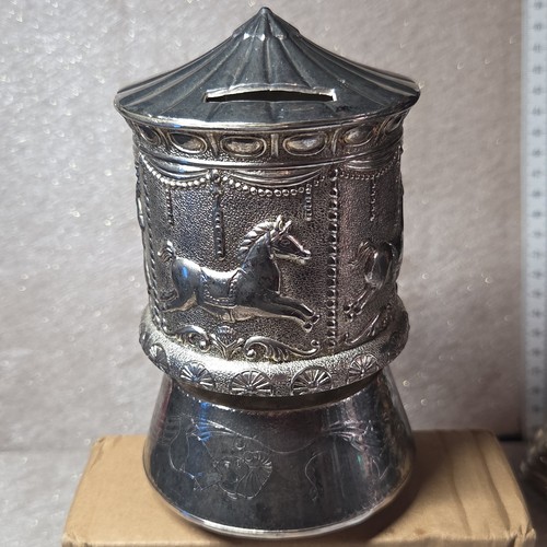 Musical silver plated - musical, carousel