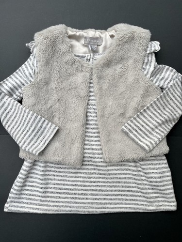 Girls grey white long - grey, sleeve
