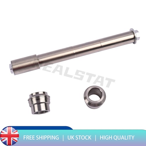 New front wheel spindle - front,