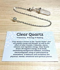 Pendulum Quartz Crystal Point