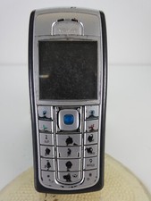 Nokia 6230i Mobile Phone Silver Vintage Untested Needs Battery