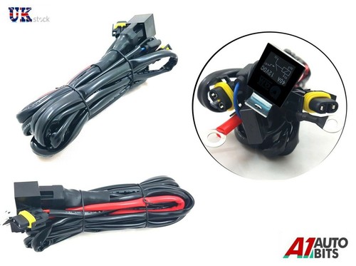 Front fog lights lamps wiring - front,