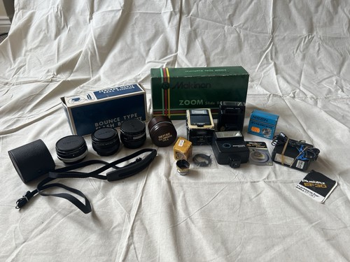 Vintage camera accessories - vintage,